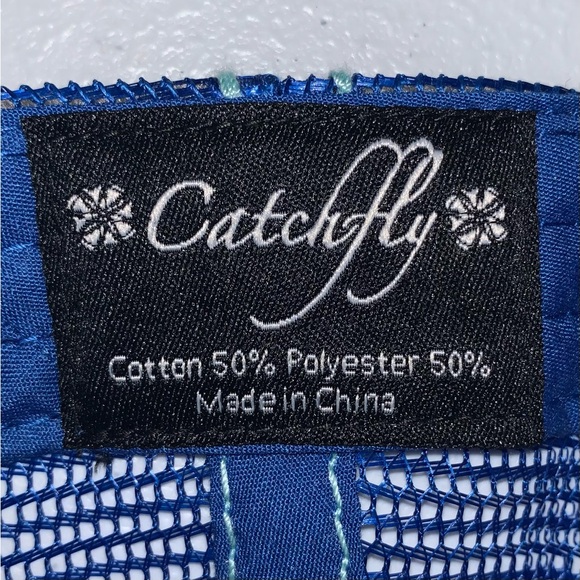 Catchfly Women's "Yippie Ki-Yay" Distressed Ponytail Baseball Hat/Cap-OS NWT - Picture 11 of 11